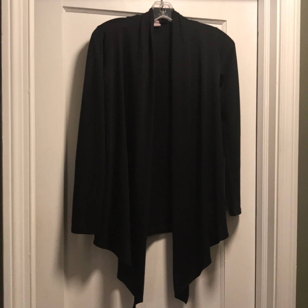 Black cardigan
